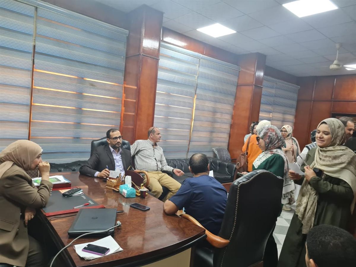 مرور مفاجئ لوكيل وزارة الصحة بالفيوم على مستشفى الفيوم العام