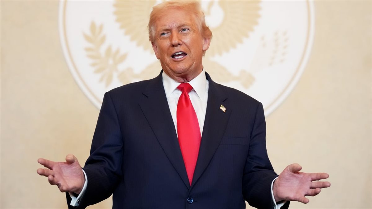 <strong>الرئيس الأمريكي، دونالد ترامب</strong>