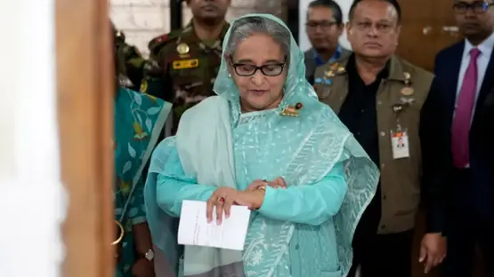 <strong>الشيخة حسينة، رئيسة الوزراء السابقة</strong>