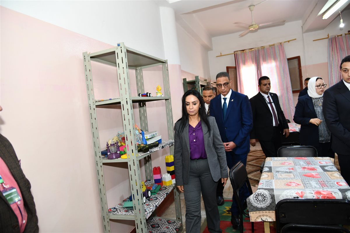 وزيرة التضامن توجه بدراسة حالة الأطفال بمؤسسة الرعاية الاجتماعية للأيتام بالحادقة الفيوم وأوضاع المؤسسة المالية والإدارية