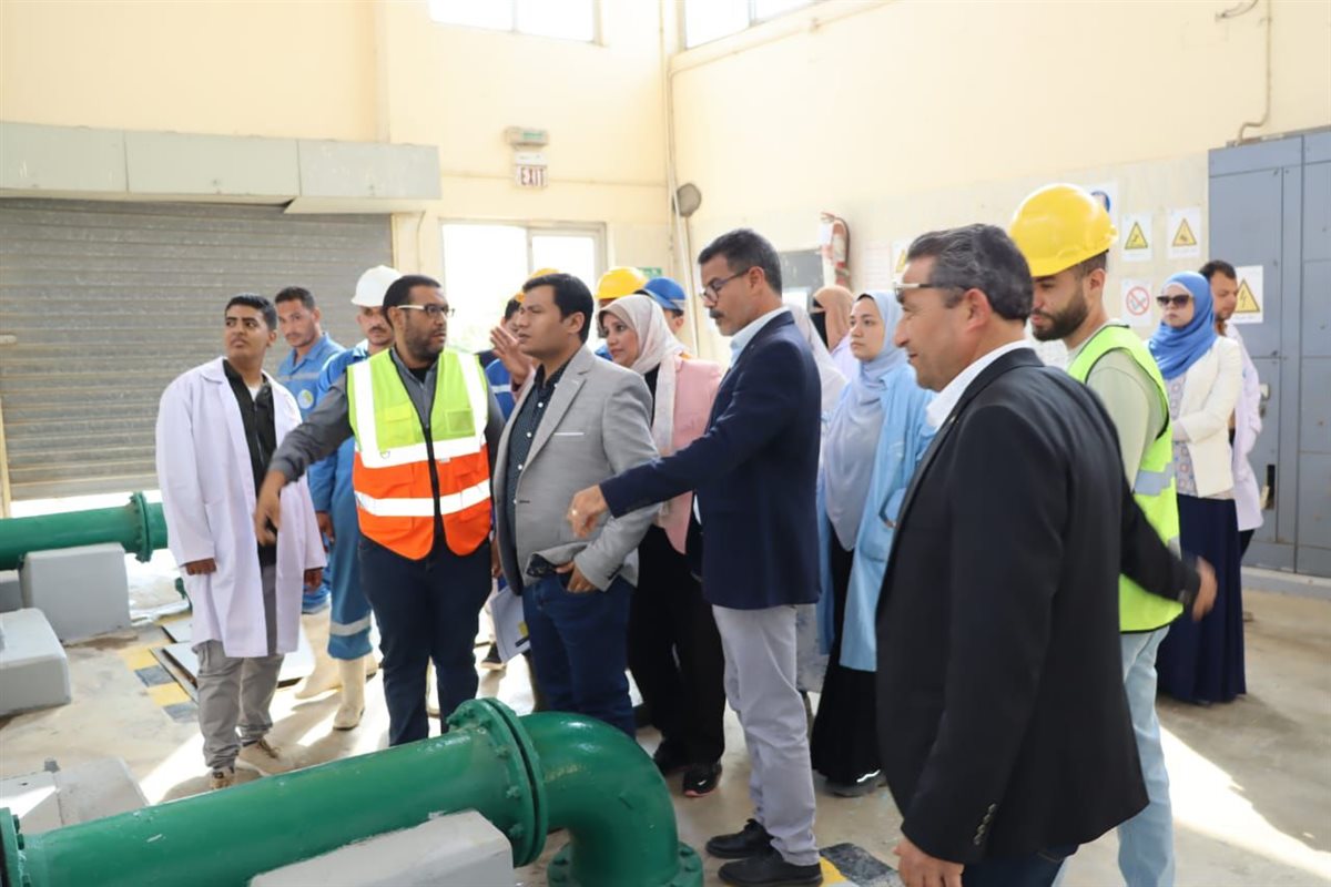 مياه الفيوم: مراجعة شاملة لمحطة قحافة ضمن خطة تجديد اعتماد مأمونية مياه الشرب من القابضة للمياه