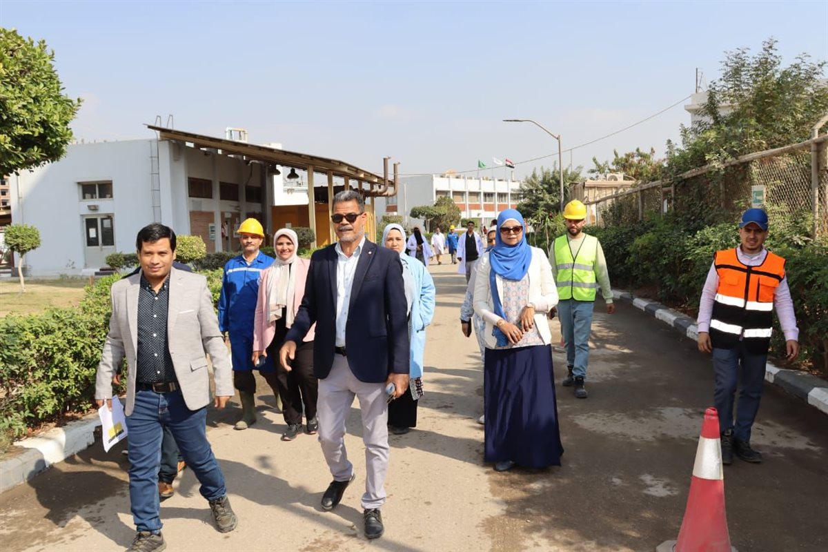 مياه الفيوم: مراجعة شاملة لمحطة قحافة ضمن خطة تجديد اعتماد مأمونية مياه الشرب من القابضة للمياه