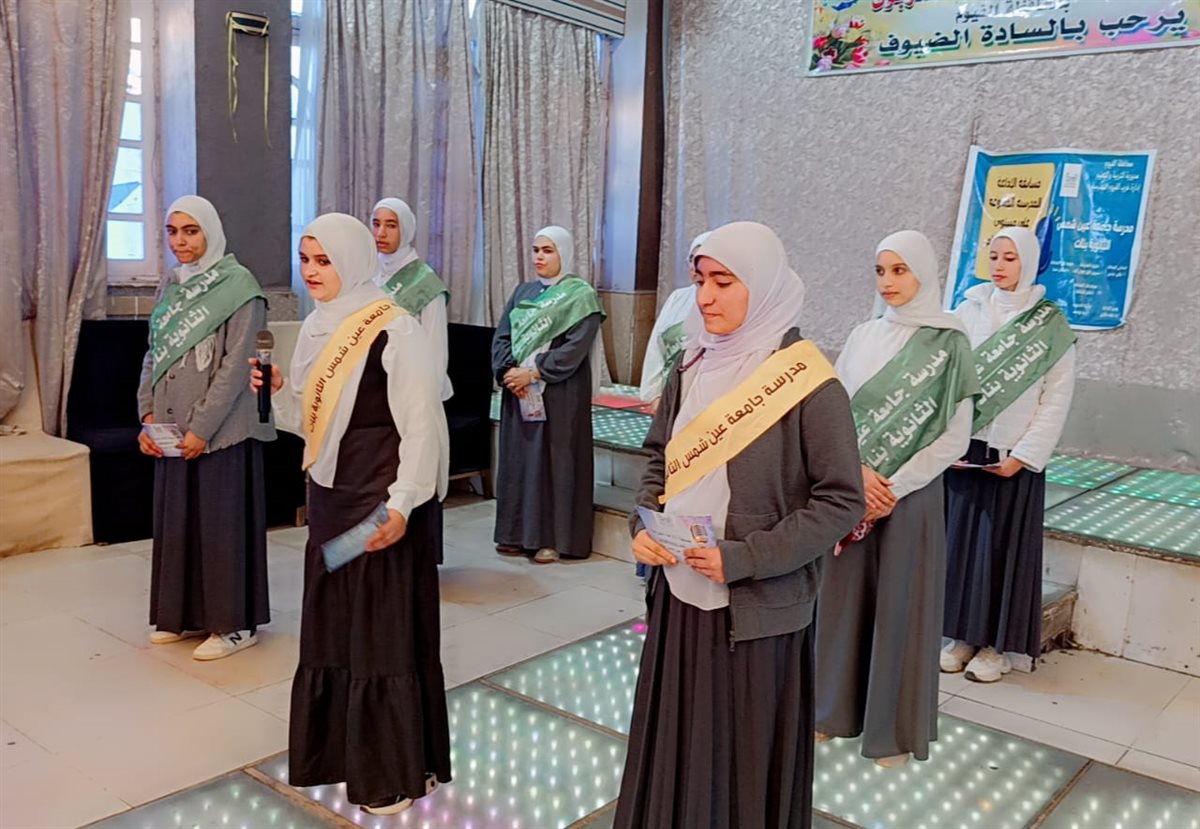 5 مدارس بالفيوم تنافس على مستوى الجمهورية ضمن مسابقة الإذاعة المدرسية