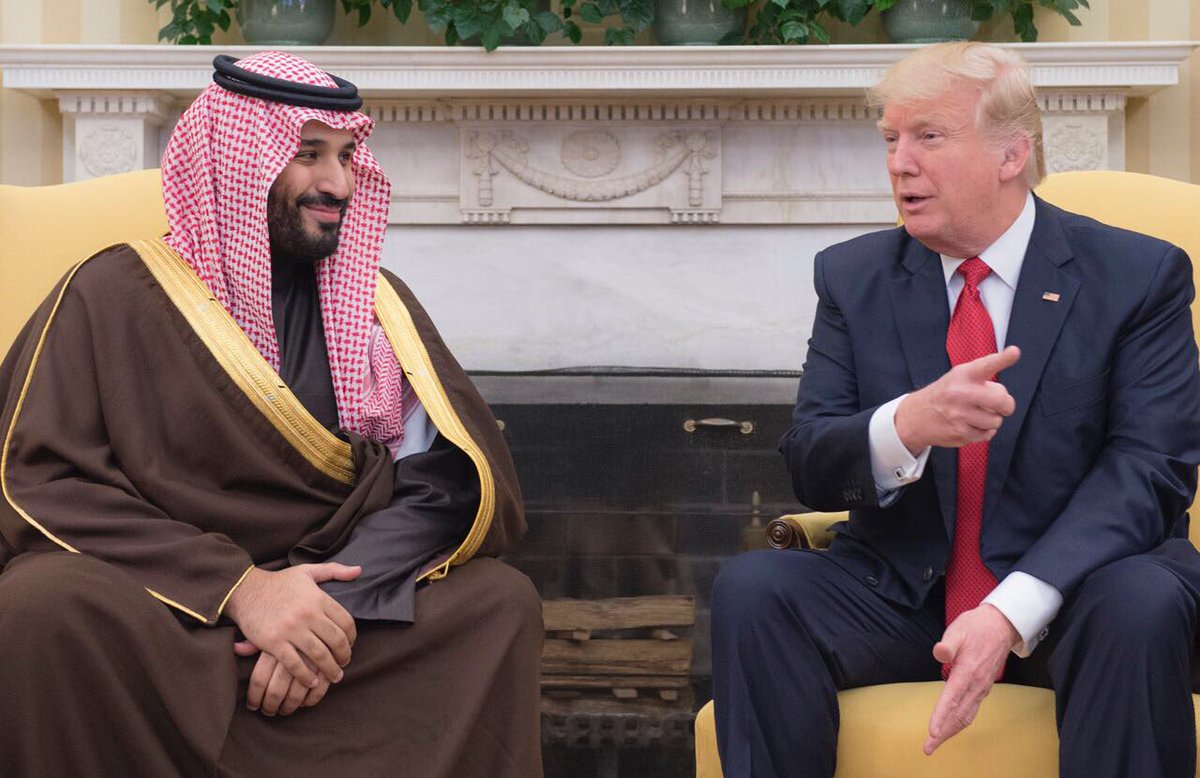 <strong>ترامب وبن سلمان</strong>