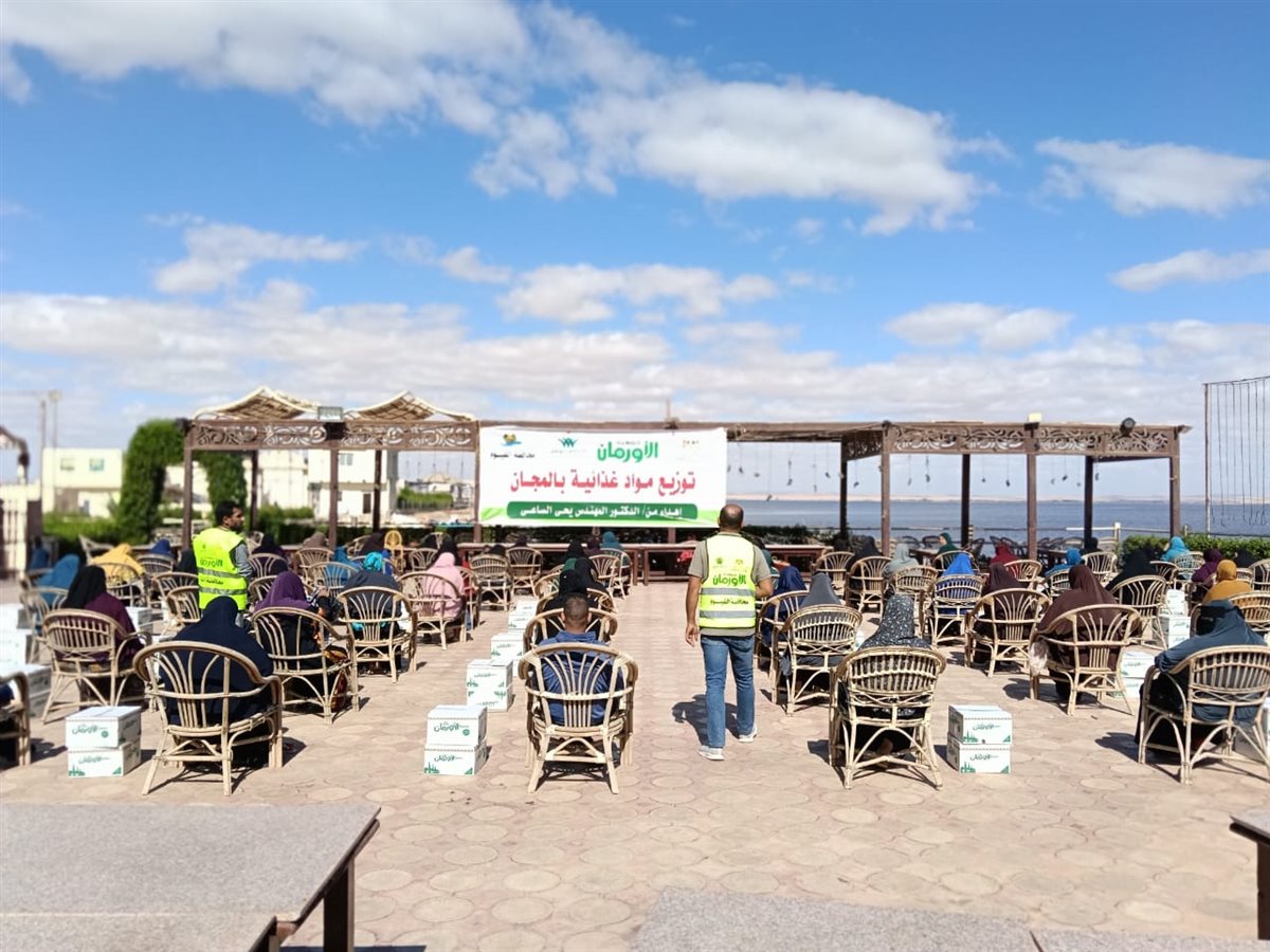 خلال شهر نوفمبر... توزيع 1300 كرتونة مواد غذائية على غير القادرين بمحافظة الفيوم<br>