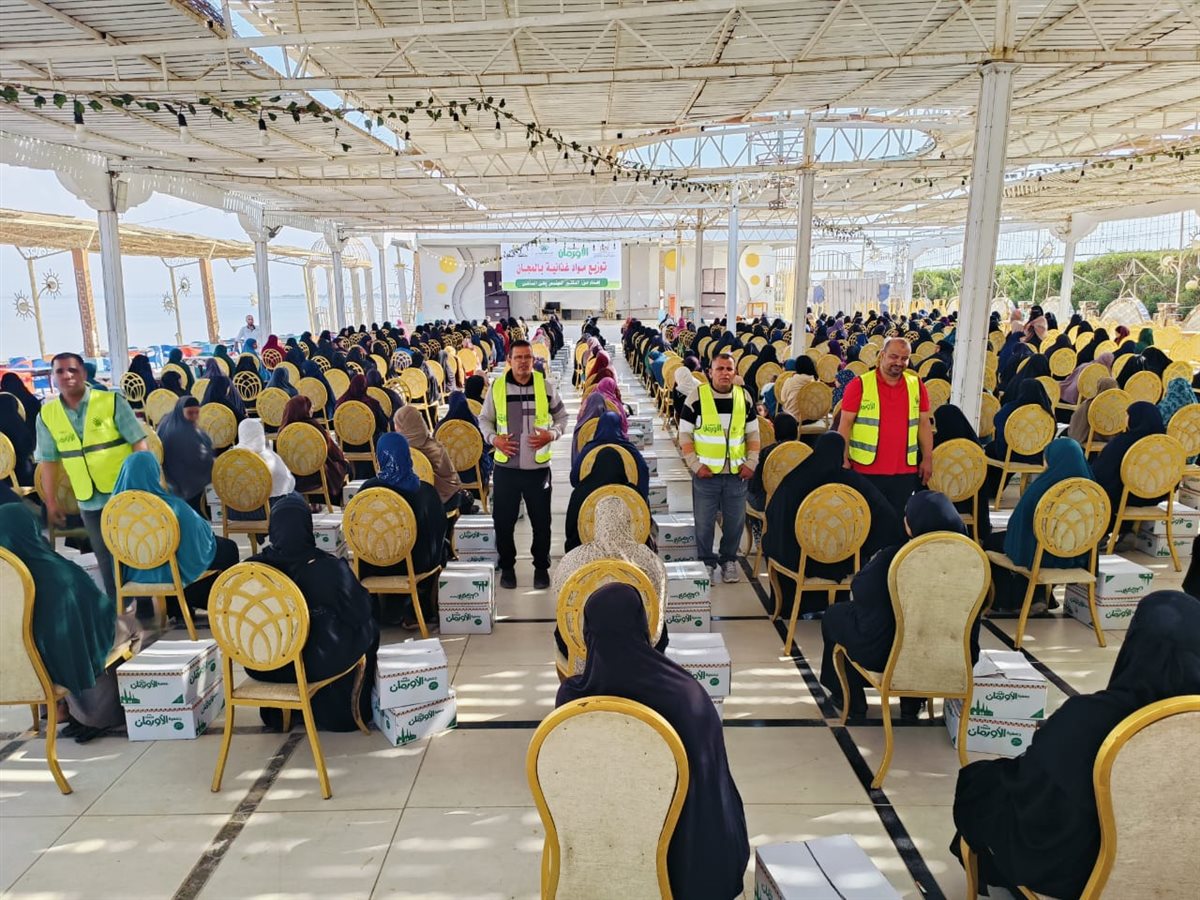 خلال شهر نوفمبر... توزيع 1300 كرتونة مواد غذائية على غير القادرين بمحافظة الفيوم<br>