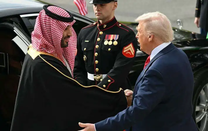 <strong>ترامب وبن سلمان</strong>