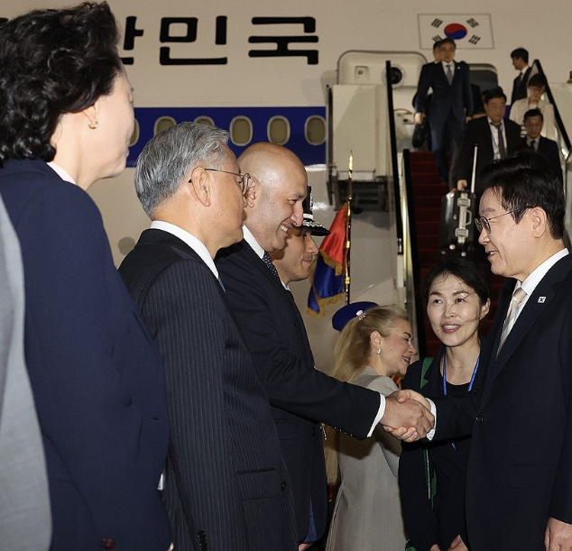 <strong>زيارة الرئيس الكوري للقاهرة</strong>