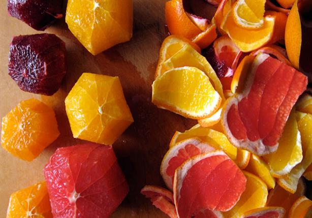 قشور الفاكهة