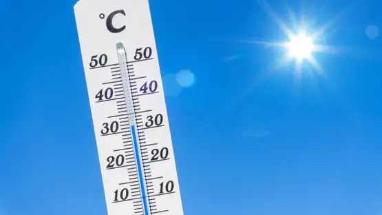 درجات الحرارة اليوم