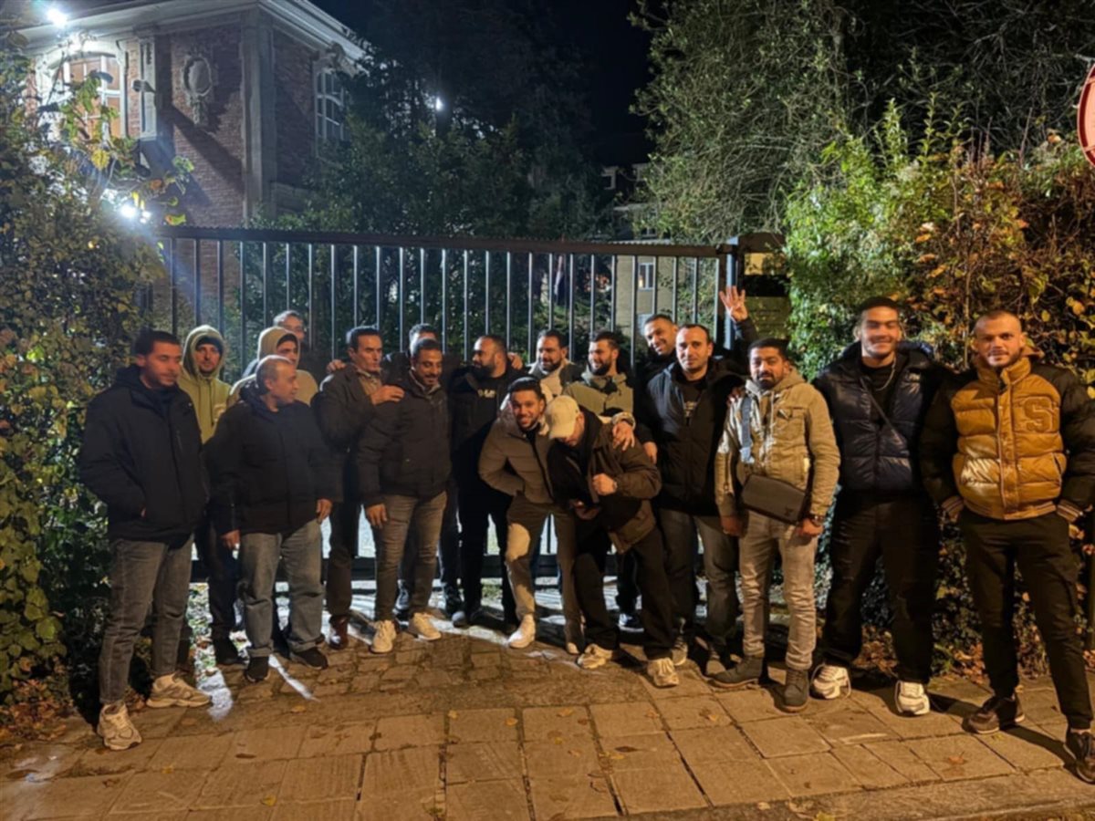 أبناء الجالية المصرية ببلجيكا