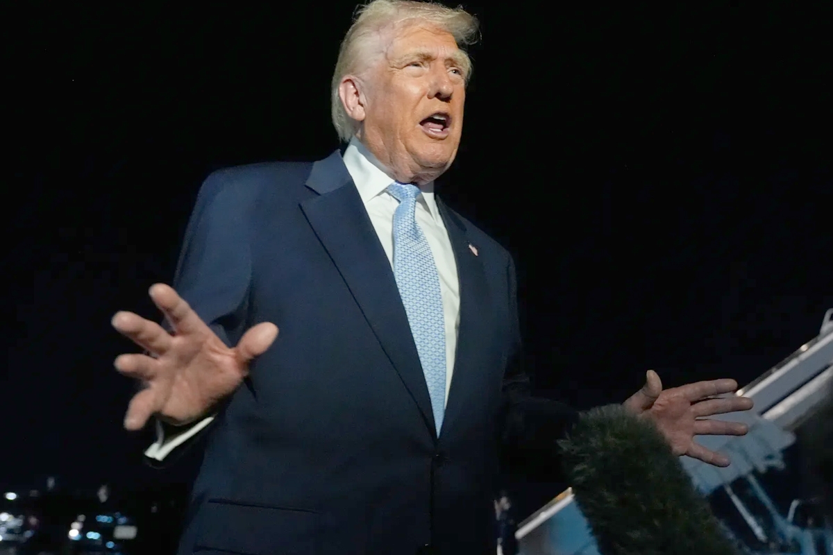 <strong>الرئيس الأمريكي دونالد ترامب</strong>