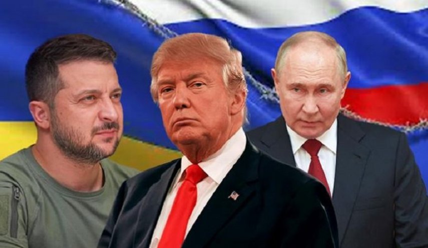 ترامب وبوتين وزيلينسكي