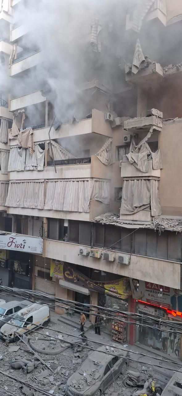 استهداف الضاحية الجنوبية لبيروت