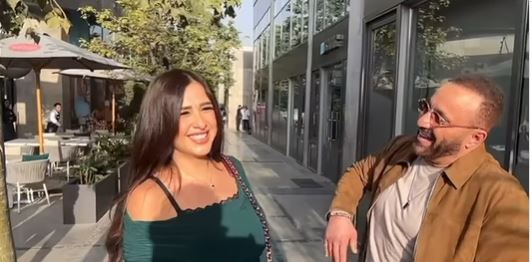 أحمد السقا وياسمين عبدالعزيز من كواليس فيلم خلي بالك من نفسك