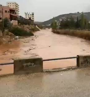 <strong>فيضانات وأمطار الضفة الغربية</strong>