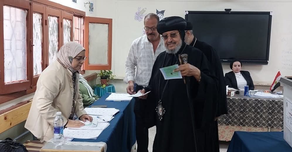 أدلى نيافة الأنبا مرقس مطران شبرا الخيمة