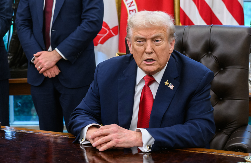 <strong>الرئيس الأمريكي دونالد ترامب</strong>