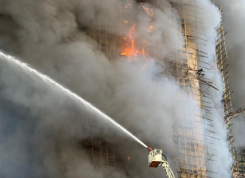 <strong>حريق هونغ كونغ</strong>