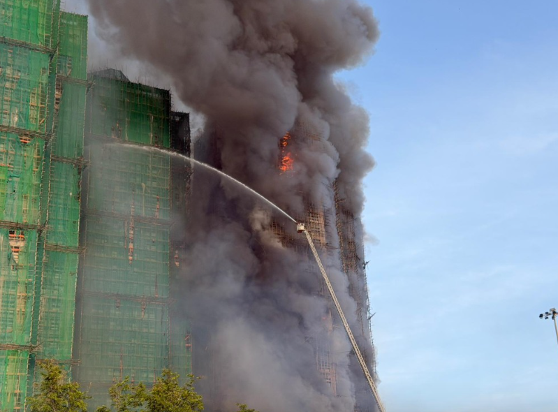 <strong>حريق هونغ كونغ</strong>