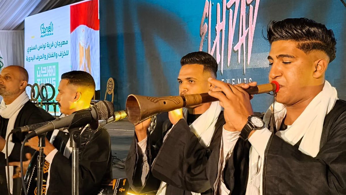 ثقافة الفيوم تشارك فى مهرجان تونس للخزف بفقرات فنية مميزة