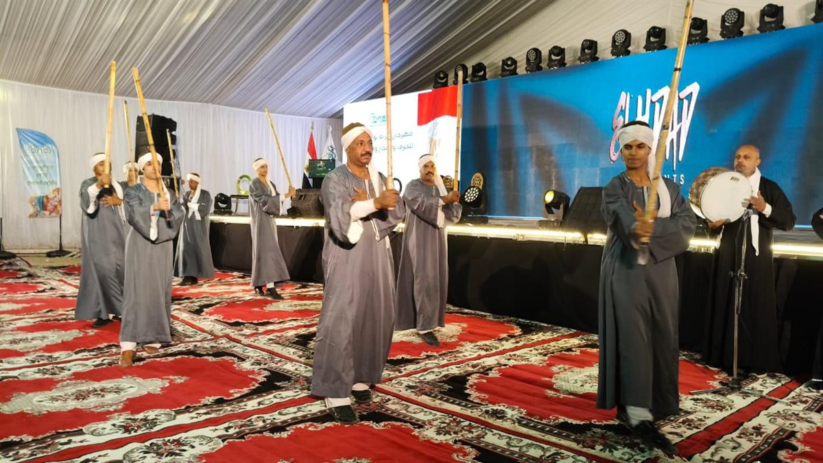 ثقافة الفيوم تشارك فى مهرجان تونس للخزف بفقرات فنية مميزة