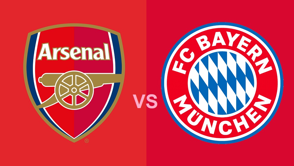 Arsenal vs Bayern Munich live