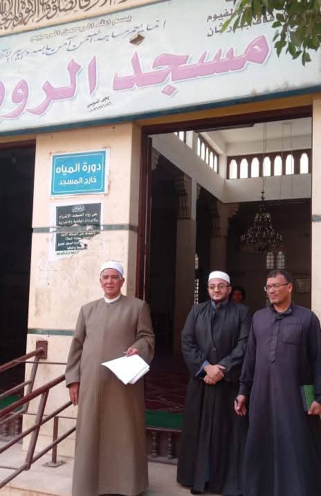 مدير أوقاف الفيوم يتفقد عددًا من المساجد للوقوف على سير العمل والأنضباط الدعوي