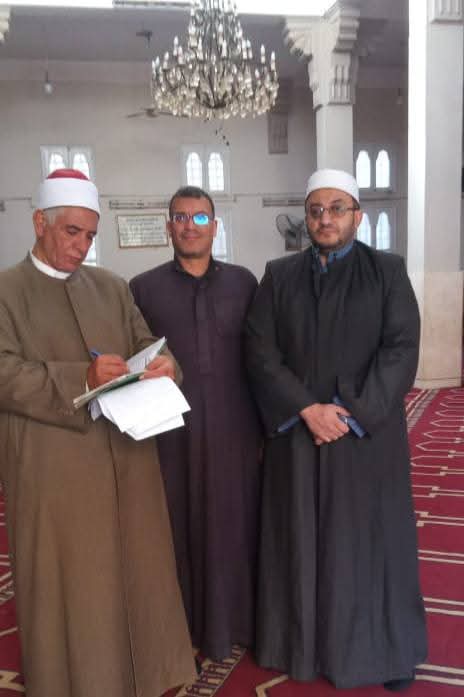 مدير أوقاف الفيوم يتفقد عددًا من المساجد للوقوف على سير العمل والأنضباط الدعوي