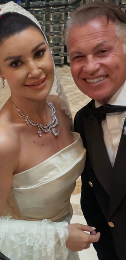 حفل زفاف الفنانة أروى جودة على رجل الأعمال الإيطالي جون باتيست