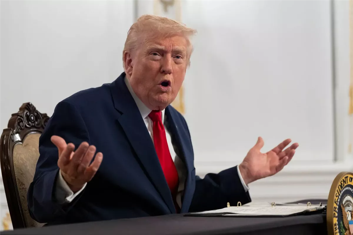 <strong>الرئيس الأمريكي دونالد ترامب</strong>