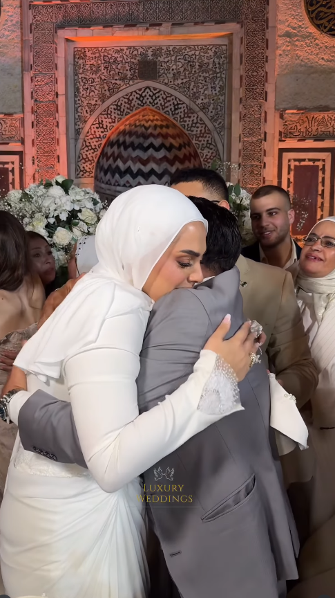 عقد قران فريدة ابنة الفنان محمد هنيدي