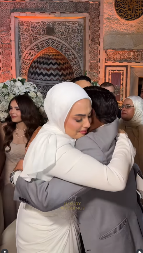 عقد قران فريدة ابنة الفنان محمد هنيدي