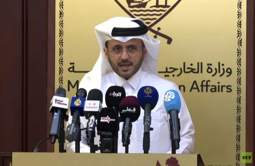 <strong>ماجد الأنصاري، المتحدث باسم وزارة الخارجية القطرية</strong>