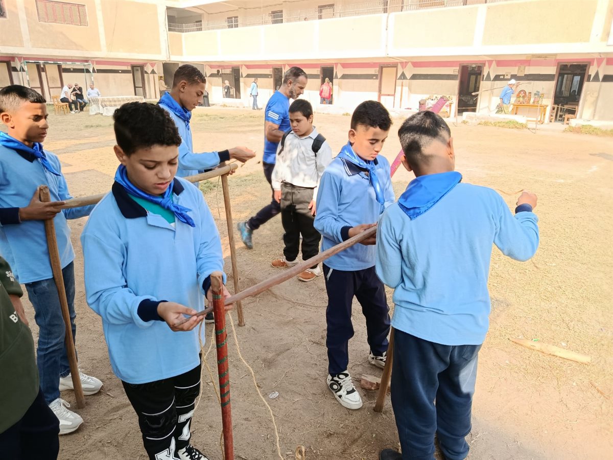 تعليم الفيوم يشارك في مسابقة التفوق الكشفي على مستوى الجمهورية بالمعسكر الدولي بالكشافة بالسليين