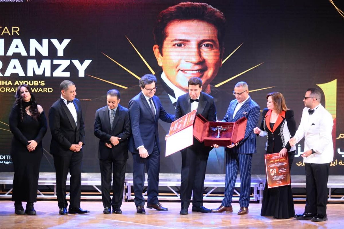 حفل ختام مهرجان شرم الشيخ الدولي للمسرح الشبابي