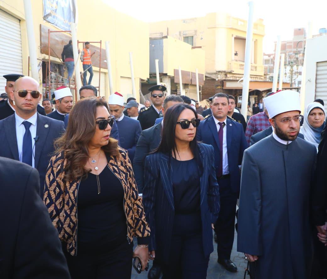 جانب من الزيارة