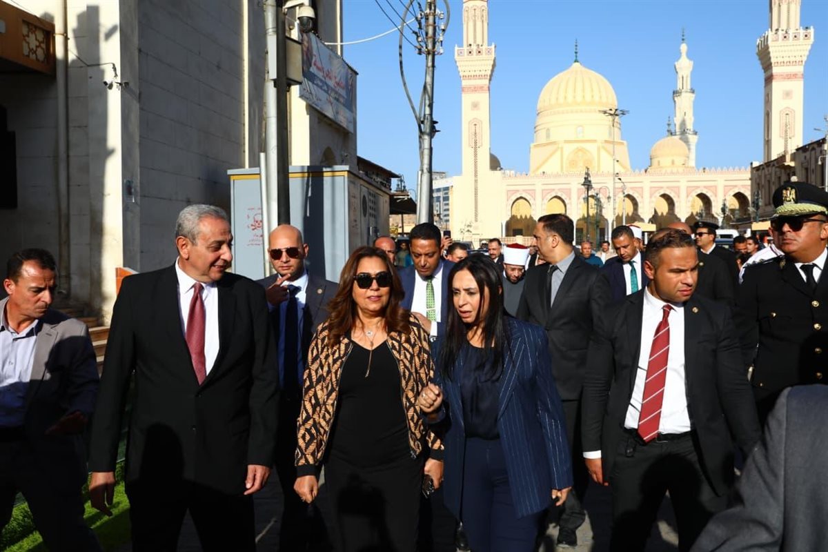 جانب من الزيارة