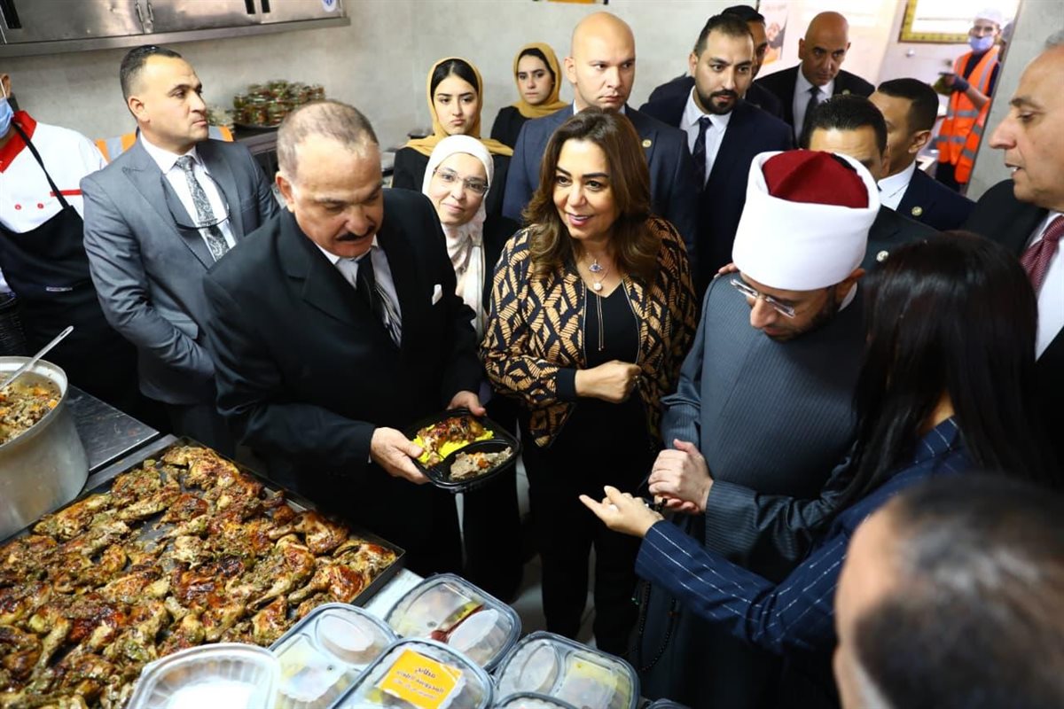 جانب من الزيارة