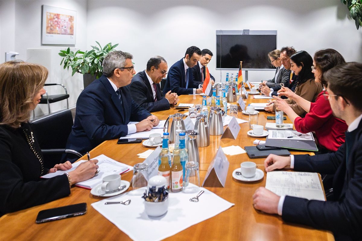 <strong>وزير الخارجية يلتقي وزيرة التعاون الاقتصادي والتنمية الألمانية</strong>