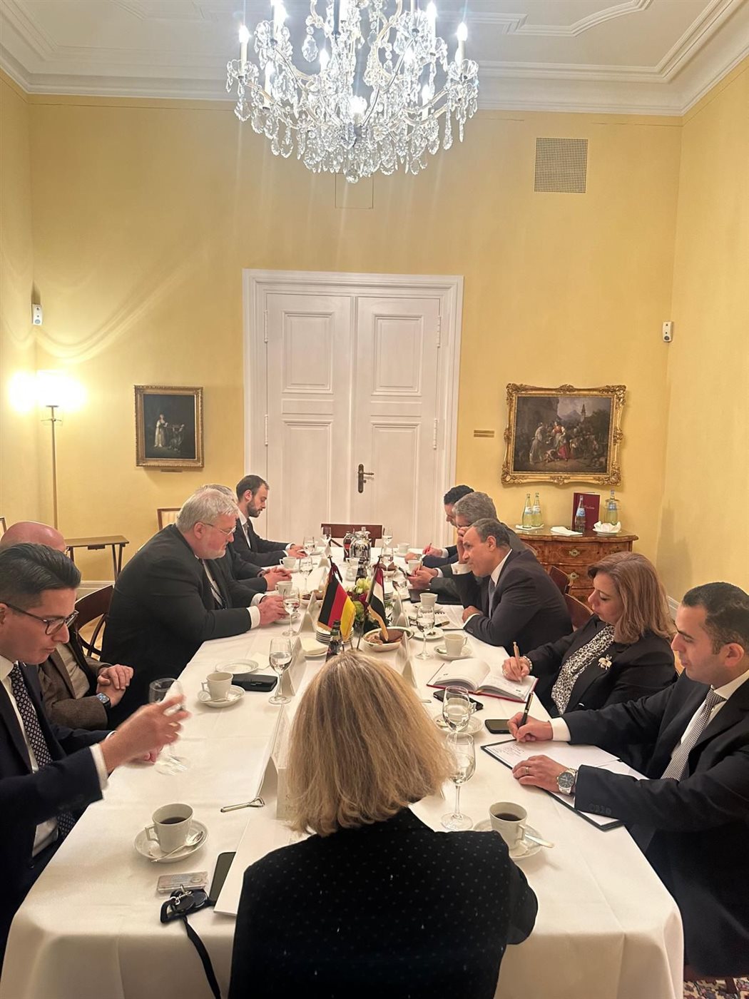 <strong>وزير الخارجية يلتقي مجموعة الصداقة البرلمانية المصرية الألمانية في البوندستاج</strong>