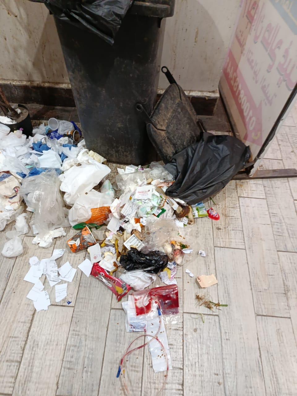 تحرك عاجل من صحة الفيوم بعد رصد نفايات خطرة داخل أكياس قمامة بمنطقة المسلة