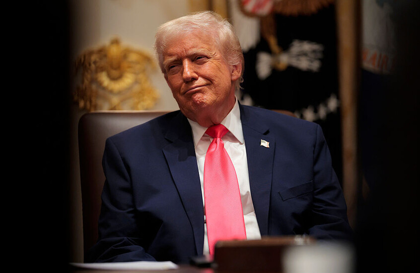 <strong>الرئيس الأمريكي دونالد ترامب</strong>