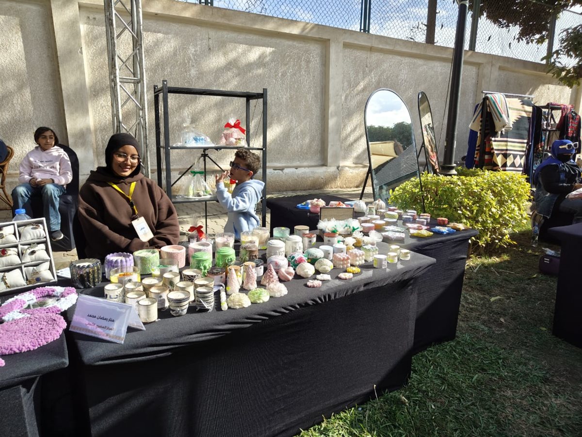 مشاركة أيادى مصر بالفيوم في معرض وزارة الخارجية للحرف اليدوية والتراثية