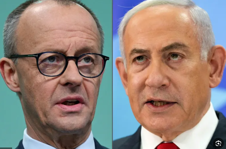 <strong>نتنياهو والمستشار الألماني يلتقيان في القدس</strong>