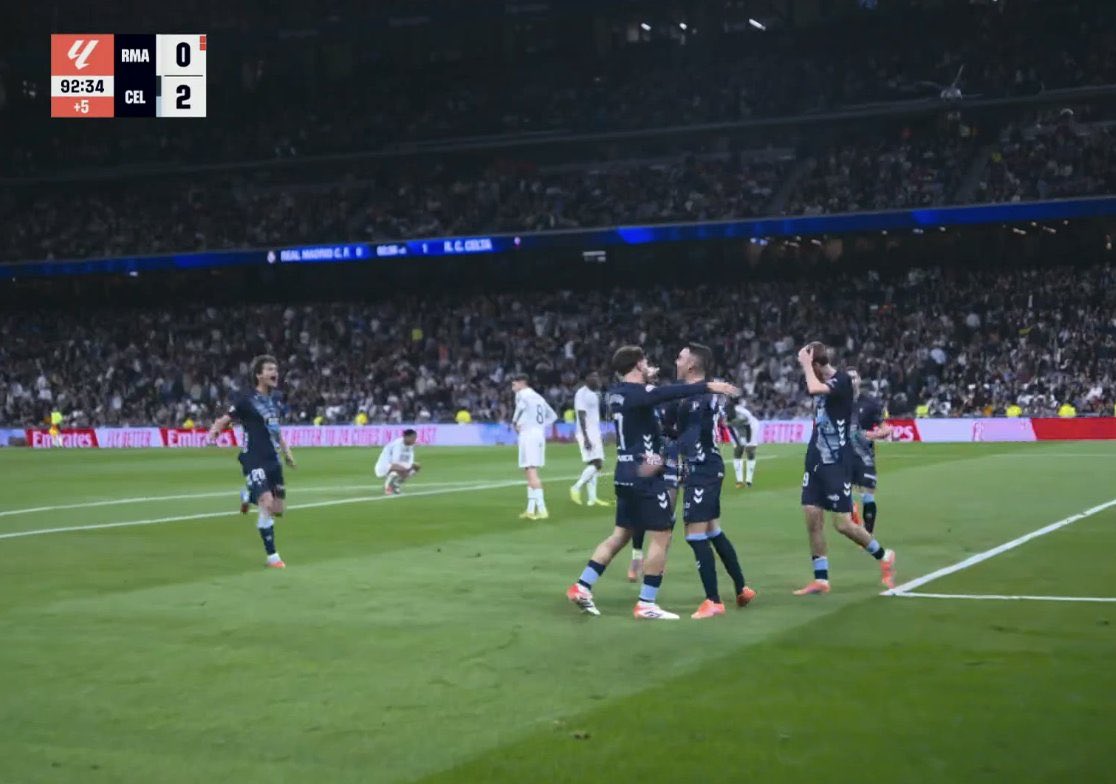 &nbsp;نتيجة وأهداف وملخص مباراة ريال مدريد وسيلتا فيجو