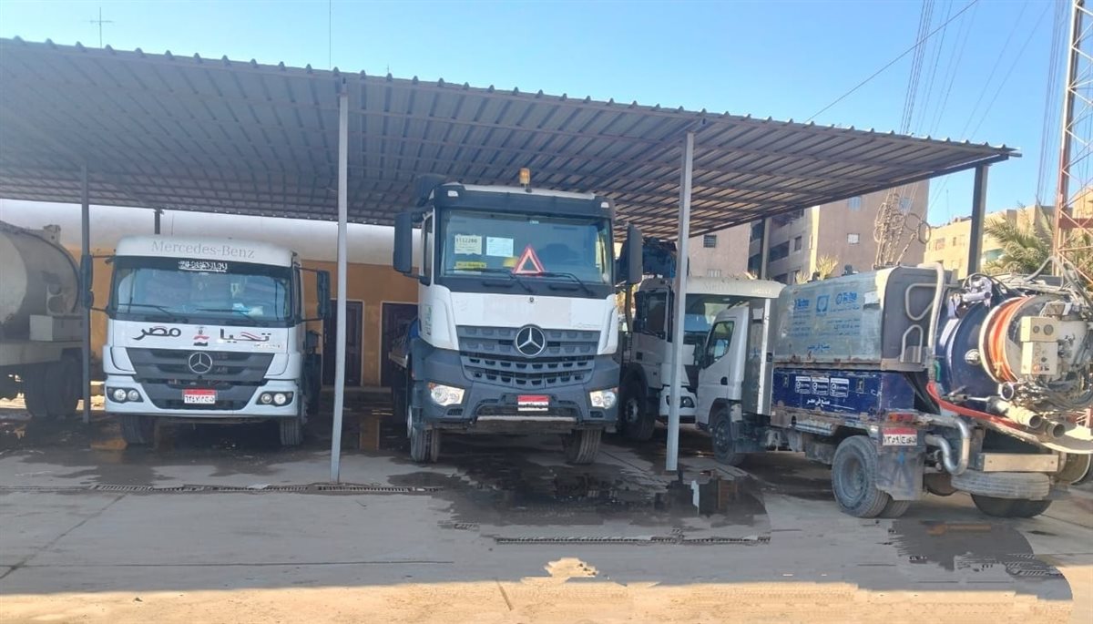 مياه الفيوم تعلن خريطة انتشار سيارات الطواريء لمواجهة الأمطار بعدد ٦٤ معدة جاهزة لفصل الشتاء