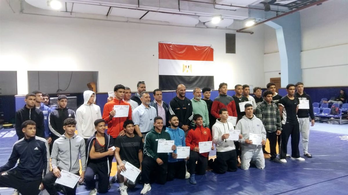 تعليم الفيوم تحصد المركز السادس جمهوريًا في بطولة المصارعة