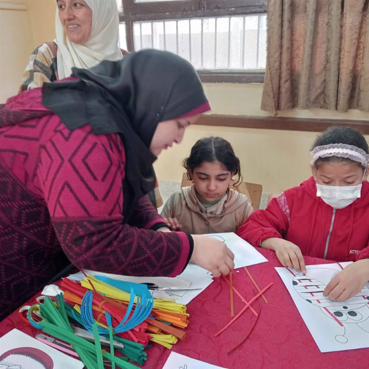 استمرار فعاليات اليوم الثاني لورش دمج ذوي الهمم بمدرسة ياسر كمال