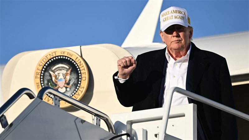 <strong>الرئيس الأمريكي دونالد ترامب</strong>